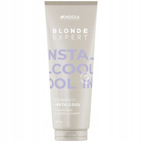 INDOLA Blonde Expert Insta Cool, szampon do chłodnych odcieni, 250ml