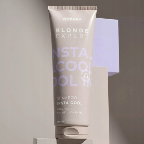 INDOLA Blonde Expert Insta Cool, szampon do chłodnych odcieni, 250ml