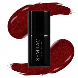 LAKIER HYBRYDOWY SEMILAC 306 DIVINE RED 7ml TPO FREE