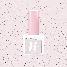 Lakier hybrydowy kolorowy hi hybrid Odcienie szarości i srebra 264