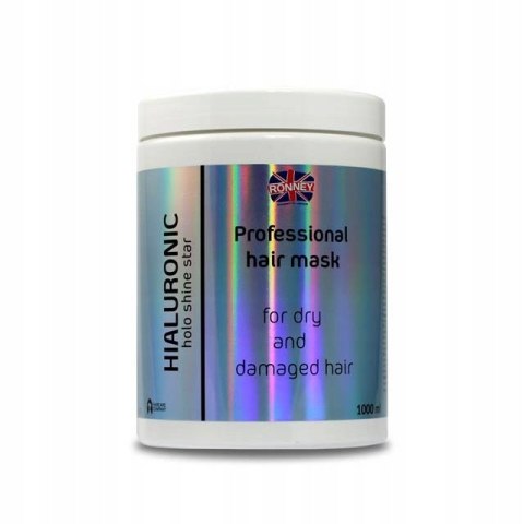 Maska do włosów suchych i zniszczonych HIALURONIC RONNEY 1000 ml