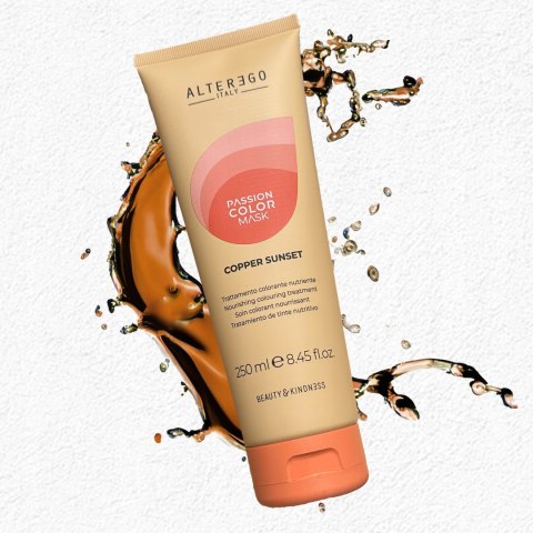 Maska koloryzująca do włosów COPPER SUNSET ALTEREGO 250ml