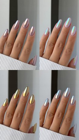 Nail Art. 01 Prasowana paletka pyłków Chrome Palette do paznokci SEMILAC
