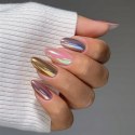 Nail Art. 01 Prasowana paletka pyłków Chrome Palette do paznokci SEMILAC