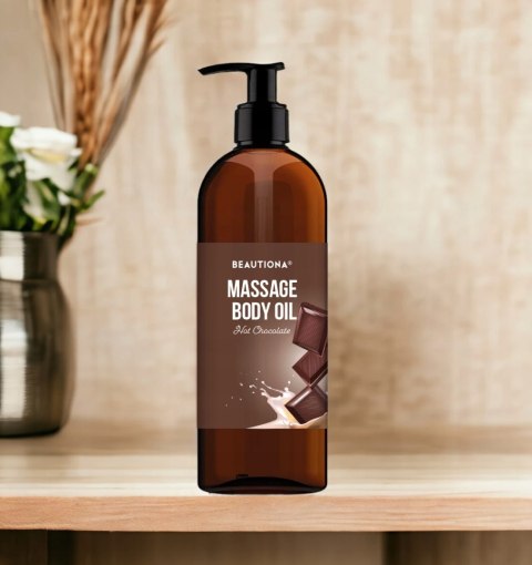 OLIWKA OLEJEK DO MASAŻU CIAŁA TWARZY CZEKOLADA 500 ML BEAUTIONA