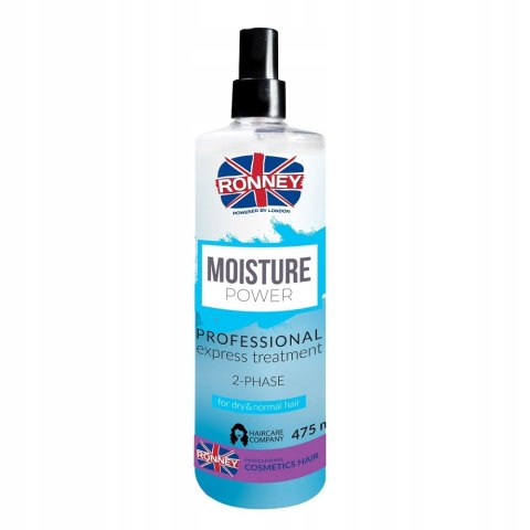 Odżywka do włosów nawilżająca 2-fazowa bez płukiwania Ronney MOISTURE 285ML