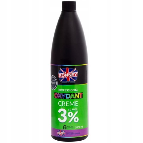 Oksydant aktywator do farby do włosów RONNEY 3%, 1000 ML
