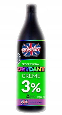 Oksydant aktywator do farby do włosów RONNEY 3%, 1000 ML
