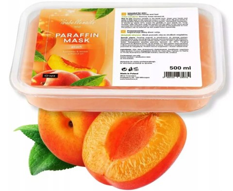 Parafina Kosmetyczna Do Rąk Dłoni Stóp ISABELLENAILS Brzoskwinia 500ml