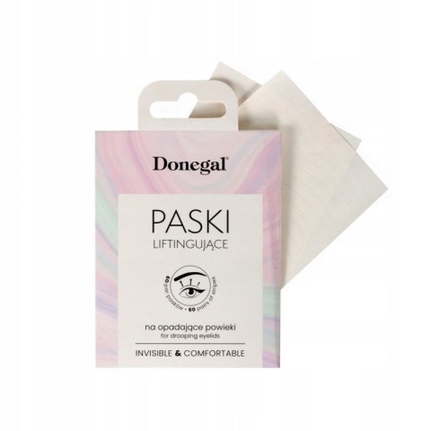 Paski na opadające powieki - liftingujące 60 par, 1 opakowanie DONEGAL