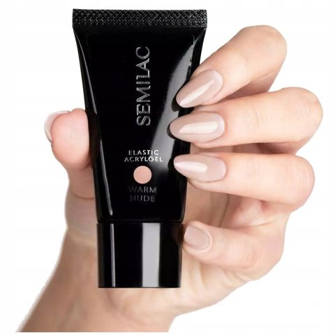 SEMILAC AKRYLOŻEL DO PAZNOKCI WARM NUDE 30g