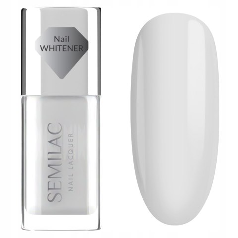 SEMILAC KLASYCZNY LAKIER DO PAZNOKCI 100 NAIL WHITENER 9ml
