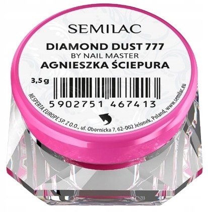 SEMILAC PYŁEK DO ZDOBIEŃ PAZNOKCI DIAMOND DUST 777