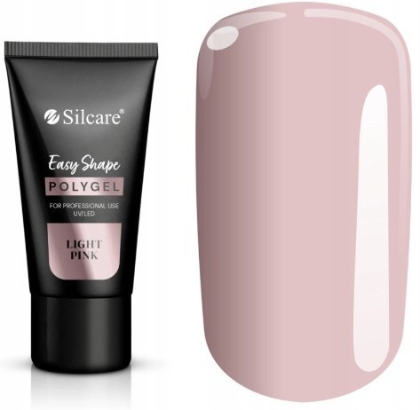 SILCARE Akrylożel Polygel Acrylgel UV LED Easy Shape Light Pink 30 g