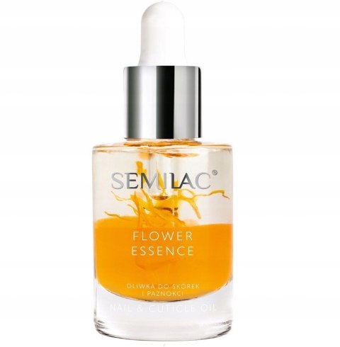 Semilac Oliwka do skórek Flower Essence pomarańcza ORANGE STRENGHT 10ml