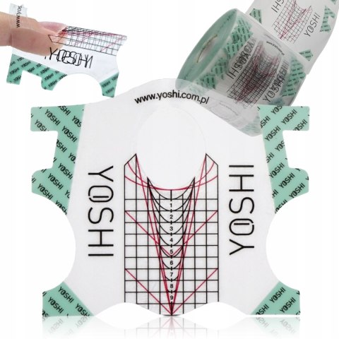 Szablony do przedłużania paznokci Yoshi 100 szt.