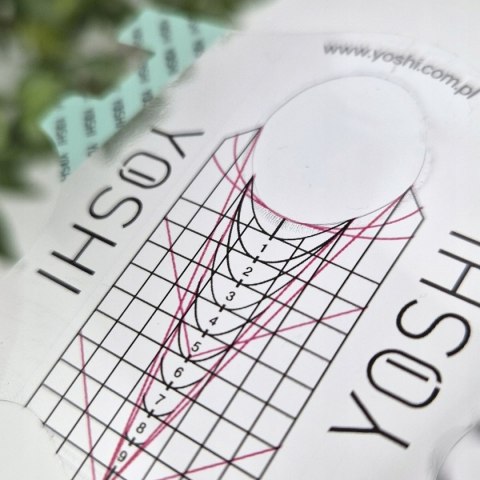 Szablony do przedłużania paznokci Yoshi 100 szt.