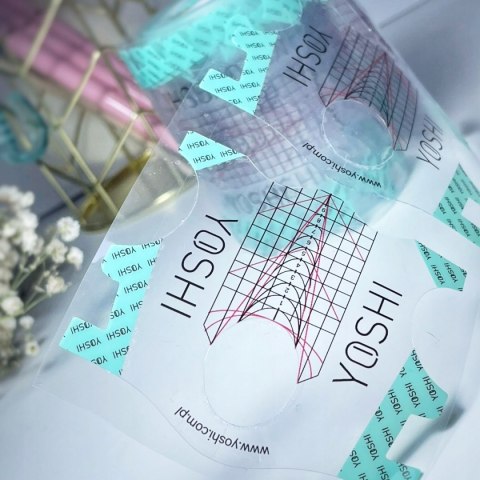 Szablony do przedłużania paznokci Yoshi 100 szt.