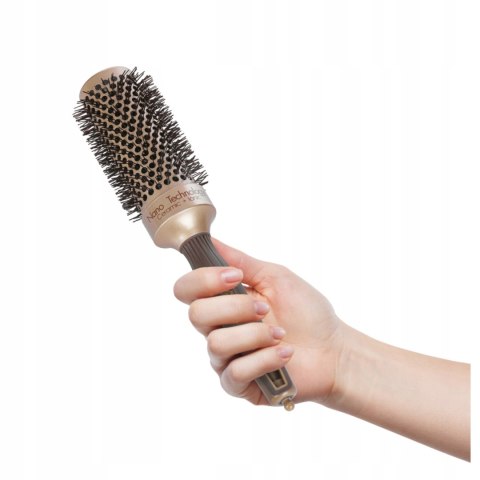 Szczotka Do Modelowania Włosów NANO THERMIC GOLD okrągla 43mm Poniks