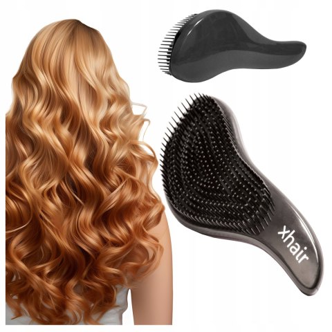 Szczotka do wosów xhair D-Meli-Melo Black XH320001