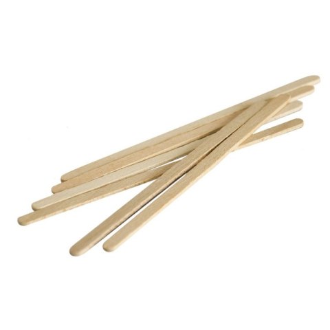 Szpatułki do wosku drewniane małe Eko-Higiena 100 szt.