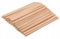 Szpatułki do wosku drewniane małe Eko-Higiena 100 szt.