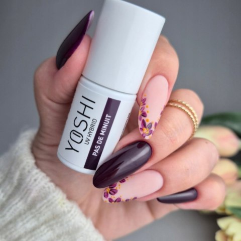 Yoshi Lakier Hybrydowy 248 Pas de Minuit 6ml-TPO-free fiolet z nutą granatu