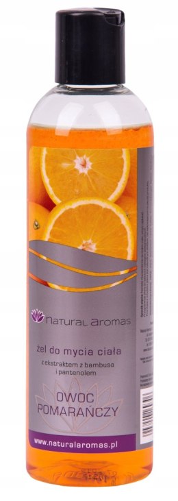 Żel do mycia ciała OWOC POMARAŃCZY 250 ml NATURAL AROMAS
