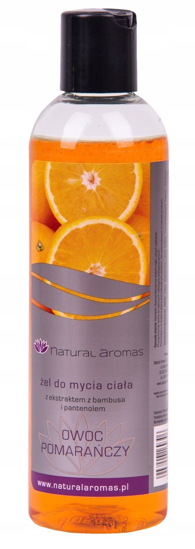 Żel do mycia ciała OWOC POMARAŃCZY 250 ml NATURAL AROMAS