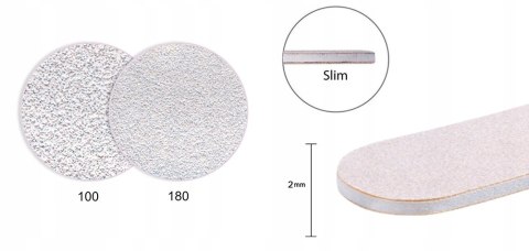 ABA GROUP BEZPIECZNY PAKIET PILNIK PROSTY 100/180 SLIM