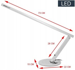 ACTIV LAMPA NA BIURKO LED SLIM SREBRNA