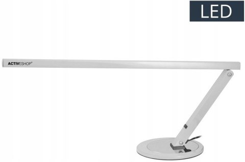 ACTIV LAMPA NA BIURKO LED SLIM SREBRNA