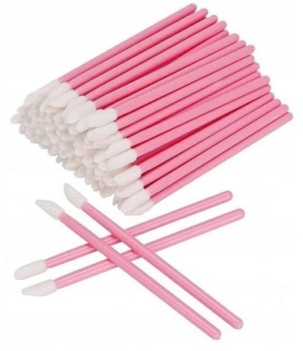 APLIKATORY WELUROWE RÓŻOWE 50SZT