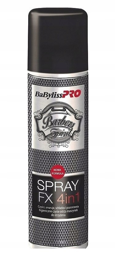 BABYLISS PRO 4IN1 spray do czyszczenia maszynek