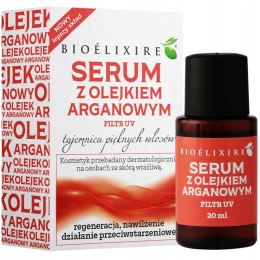 BIOELIXIRE olejek do włosów arganowy 20 ml