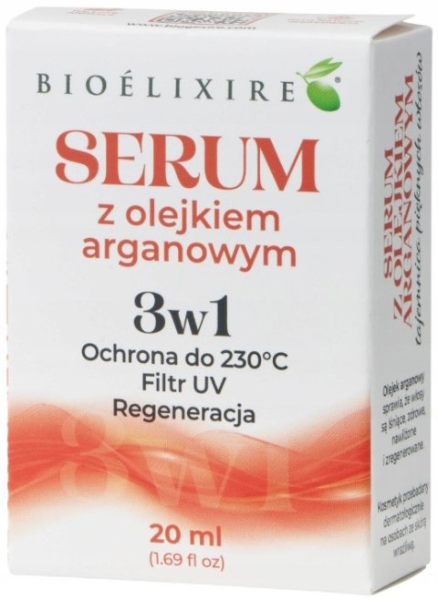 BIOELIXIRE olejek do włosów arganowy 20 ml