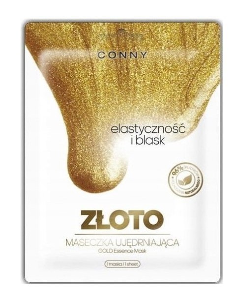 CONNY Złoto maska w płacie do twarzy 23g