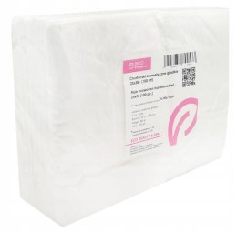 Chusty, Chusteczki kosmetyczne 38cmx25cm gładkie włóknina 100