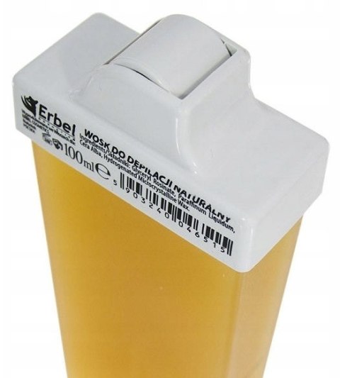 ERBEL wosk do depilacji z wąską rolką natural. 100