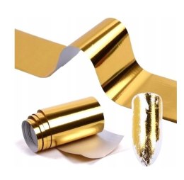 Folia transferowa 80 x 4 cm złota błyszcząca