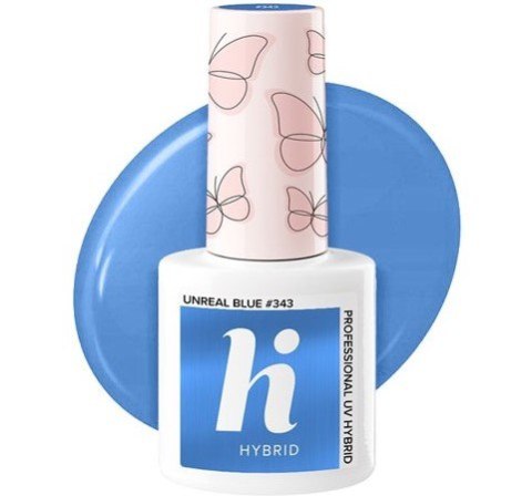 HI HYBRID LAKIER HYBRYDOWY 343 UNREAL BLUE 5ML