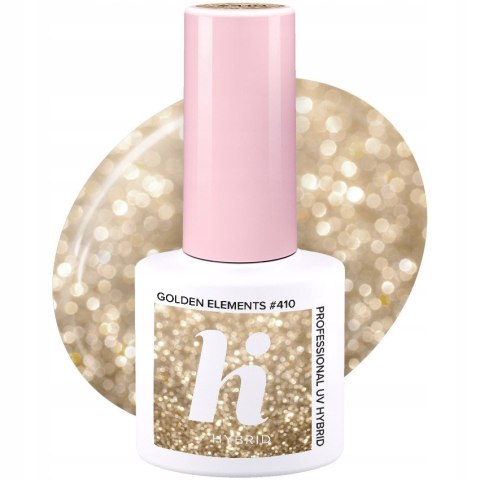 HI HYBRID LAKIER HYBRYDOWY 410 GOLDEN ELEMENTS 5ml