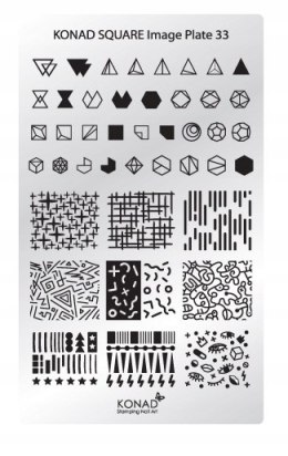 KONAD PŁYTKA SQUARE NR 33
