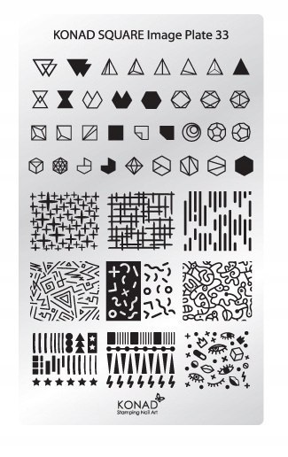 KONAD PŁYTKA SQUARE NR 33