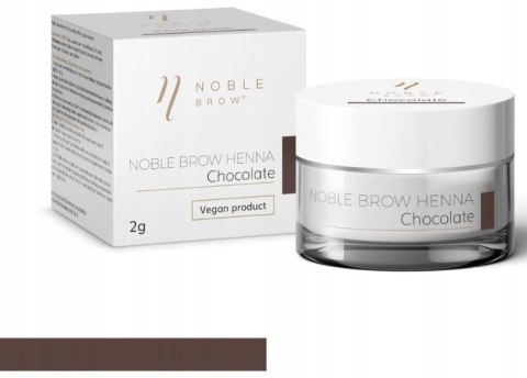 NOBLE LASHES Henna pudrowa do brwi CHOCOLATE 2G