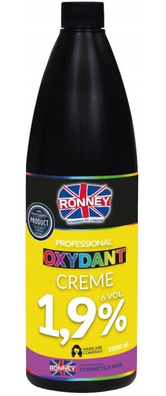 Oksydant aktywator do farby do włosów RONNEY 1,9 %, 1000 ML