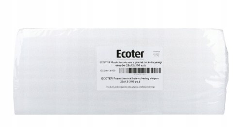 PASKI TERMICZNE Z PIANKI DO KOLORYZACJI 100 SZT