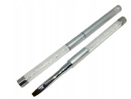 PĘDZEL DO ŻELU KRYSZTAŁKI PROSTY SKŁADANY 4