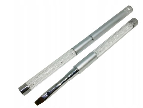 PĘDZEL DO ŻELU KRYSZTAŁKI PROSTY SKŁADANY 4