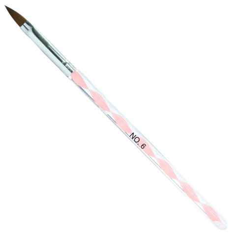 PĘDZELEK DO AKRYLU WSTĄŻKA #6